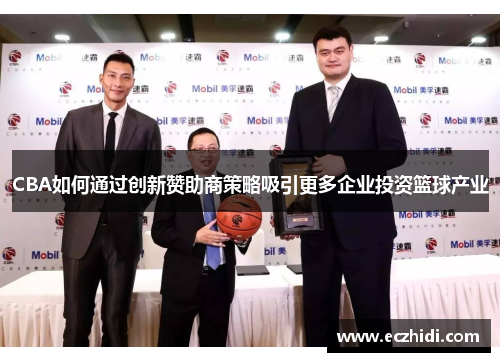 CBA如何通过创新赞助商策略吸引更多企业投资篮球产业